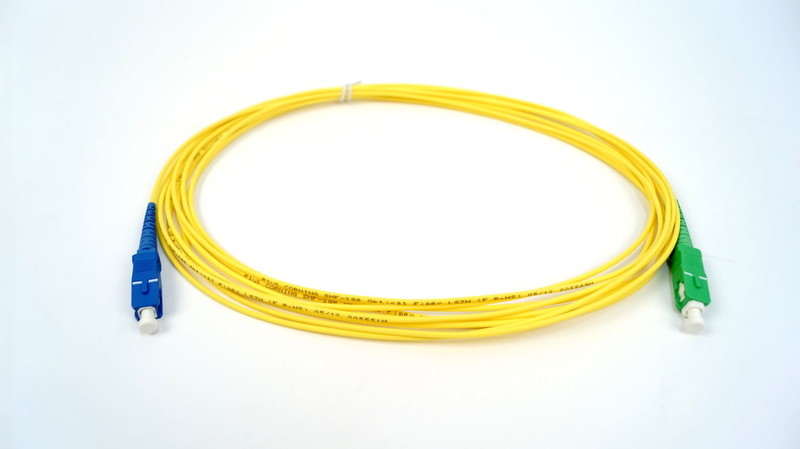 finnsat Koppling-fiber sm sc apc/sc simplex 5m