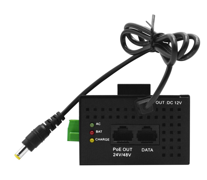 wi-tek Ethernet switch 2xge 230ac/12dc poe injector