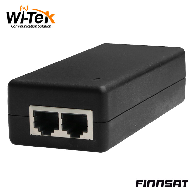 wi-tek Ethernet switch accessory 2fe 100mbps poe injector
