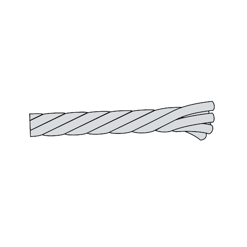 televes Mast accessory galvanized steel wire  4mm