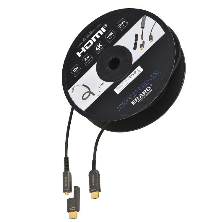 erard Coupling cable optical hdmi 15m uhd 4k 4/4/4