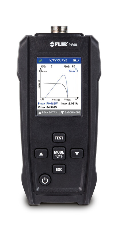 SOLPANELTESTARE FLIR PV48