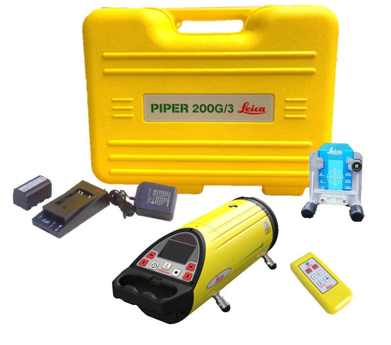 leica geosystems Pipe laser leica piper 200g package w/ remote