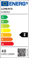 limente Led strip ribbon 40 dob 36w 3000k