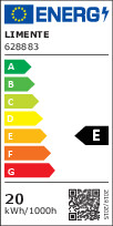 limente Led strip ribbon 20 dob 18w 4000k