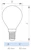 philips Led-klotlampa e14 827 470lm 40w=4.3w p45 cl