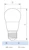philips Led-klotlampa e27 840 806lm 60w=7w p48 fr