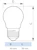 philips Led-klotlampa e27 840 806lm 60w=6.5w p45 fr