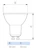 philips Kohdelamppu corepro gu10 827 345lm 50w=4w d 36d