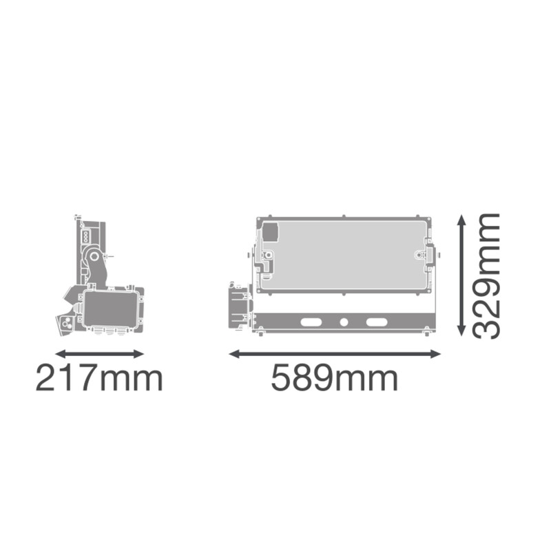 ledvance Valonheitin floodlight pfm fl max 600w 740 10d 93000lm