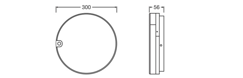 ledvance Sensorarmatur surface value sf disc 300 21w cct ml pir el