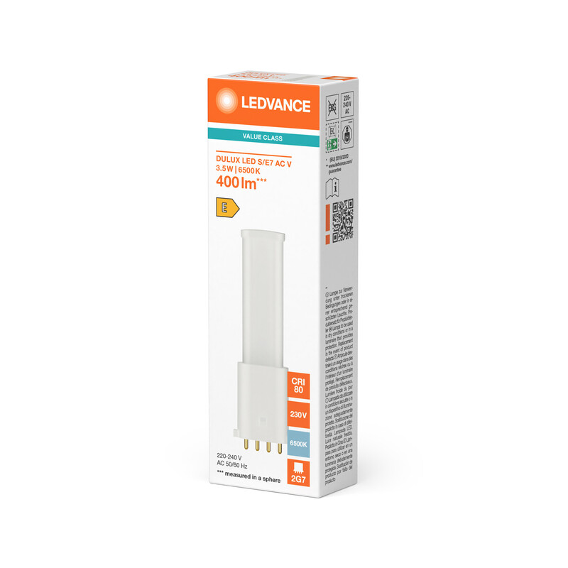 ledvance Led plug-in lamp dulux se7 ac 3,5w/865 2g7