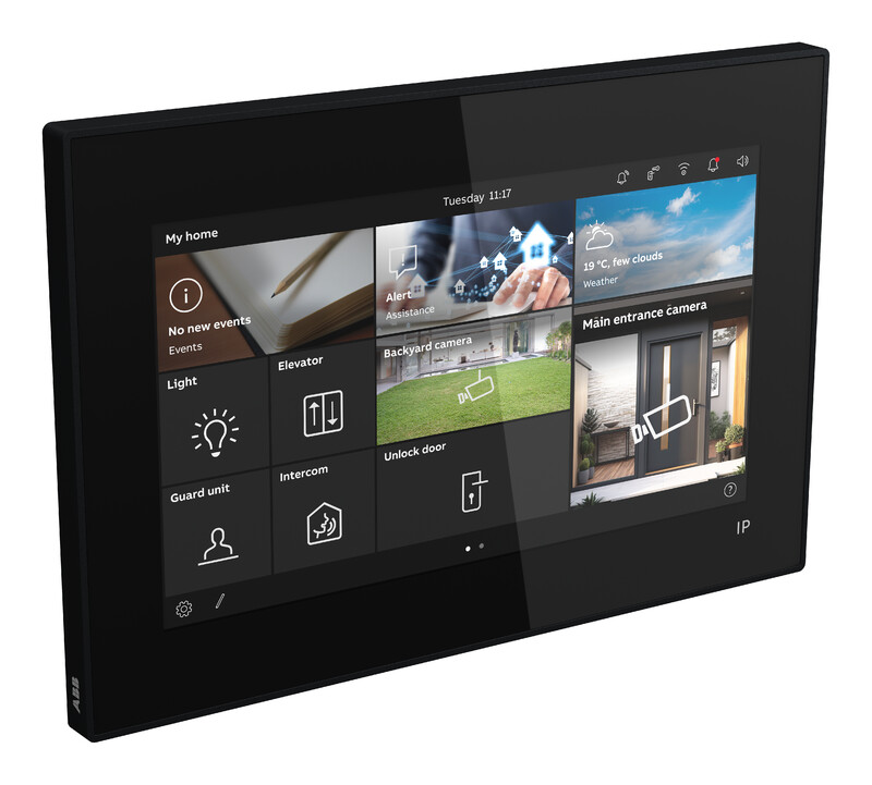 abb smart buildings Pekskärm abb-welcome ip 7 tum lan+wifi sva