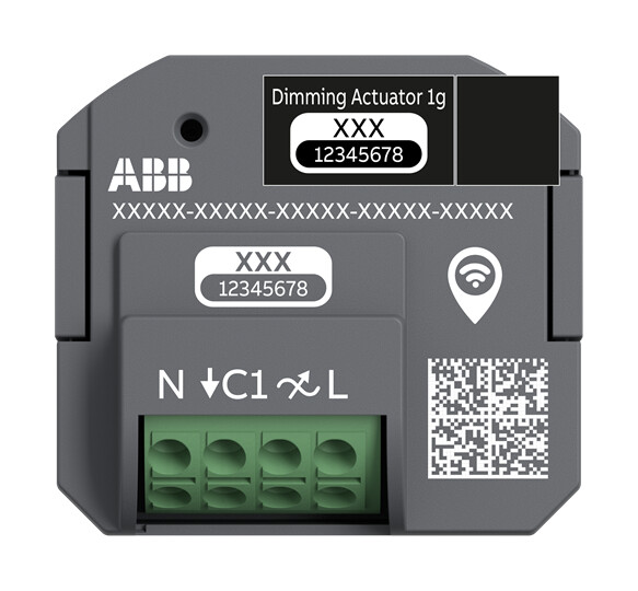 abb smart buildings Valonsäädin abb-fah valonsäädin 1-kanava