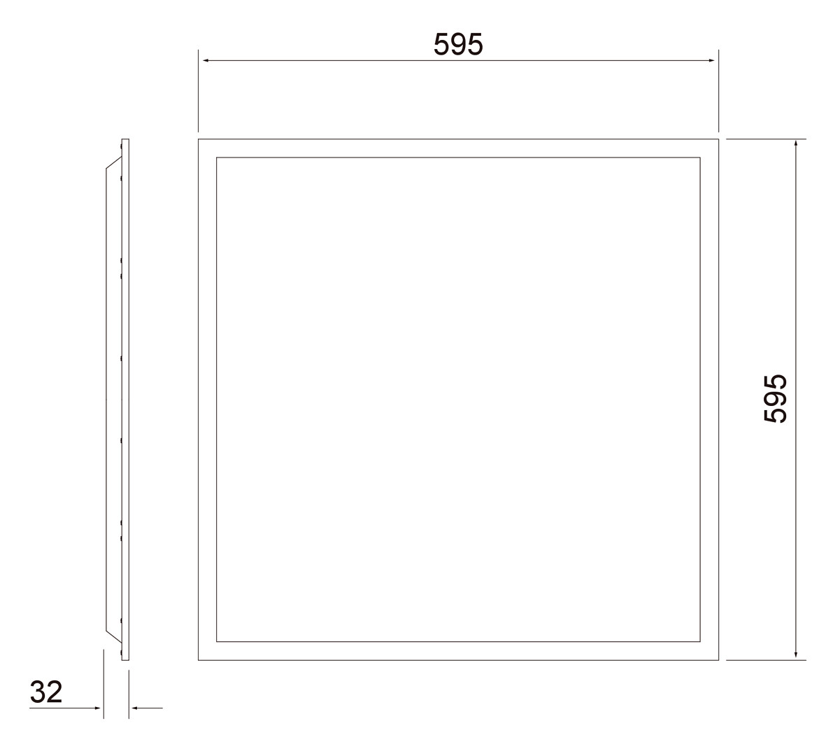 airam Modularmatur plano pro he he ip44 4040lm 840 psmp ca wh