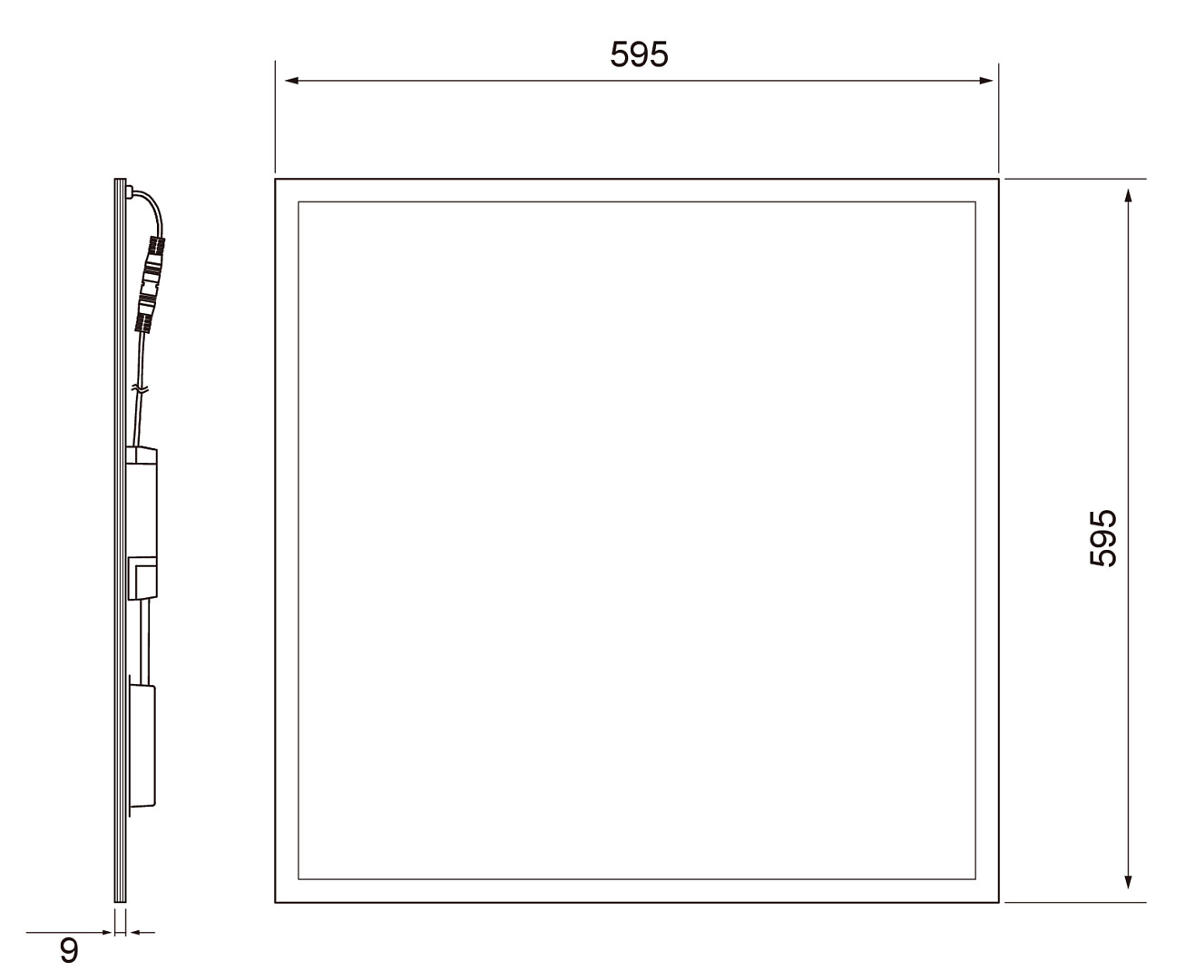 airam Modularmatur plata pro op op 37w 4600lm 840 aco