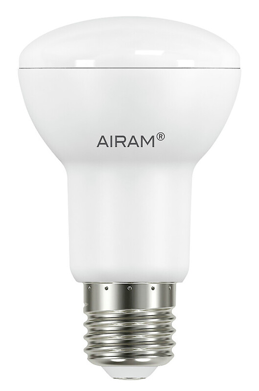airam Led-lamp oiva r63 830 600lm e27 110d op