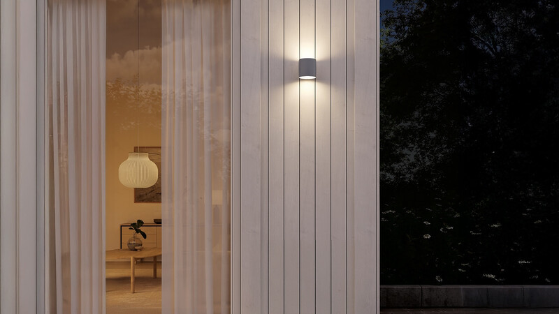 plejd Outdoors wall luminaire out wall luminaire grey
