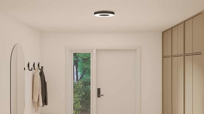 plejd Ceiling/wall luminaire ccl ceiling luminaire black