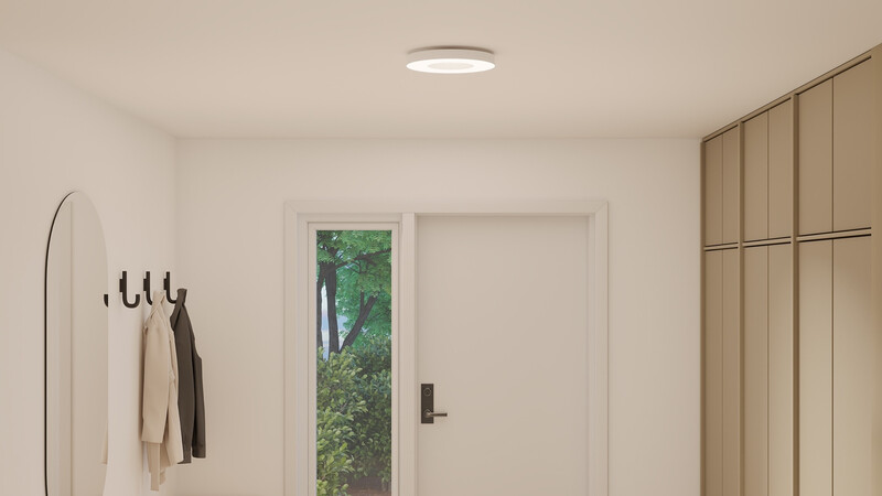 plejd Tak-/väggarmatur ccl plafond sensor vit