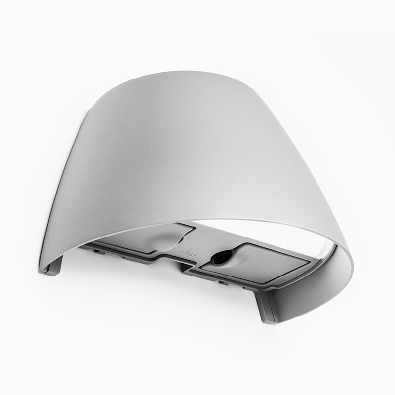 plejd Outdoors wall luminaire out out-02-u-g socket gr
