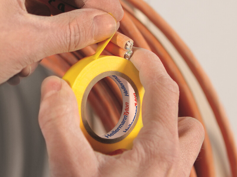 hellermann Electrical tape vinyl helatape htape-flex15-19x20 yellow