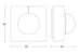 steinel Liiketunnistin steinel is 3360 com1 sq ip54 ap mus