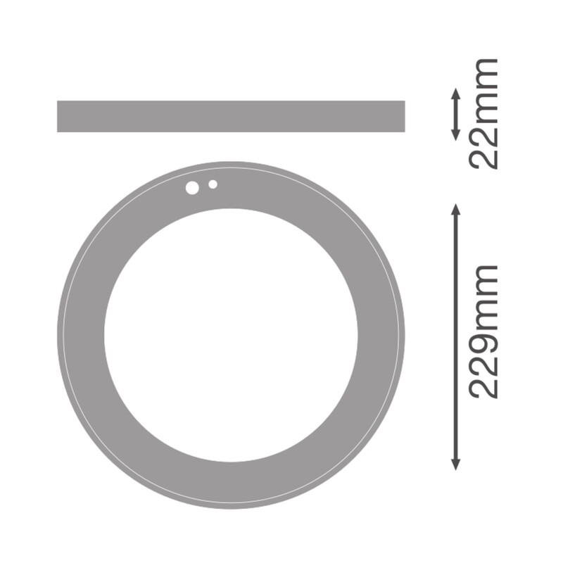 ledvance Mekaniska tillbehör dl univ sensor ring d200 bk
