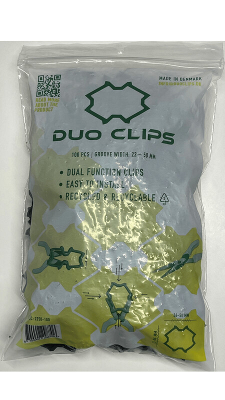 norwesco Rörfäste duoclips duoclips 22-50mm 100kpl
