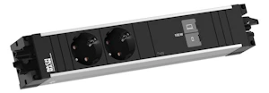 bachmann Socket outlet step alu step alu 2 xs-o usb cc 100w