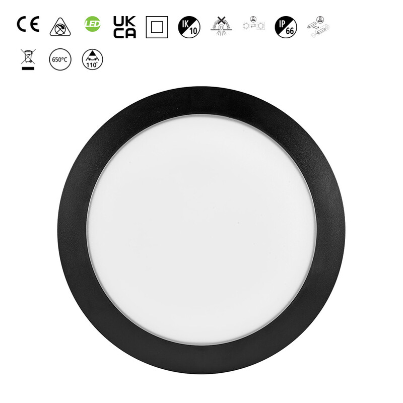 sylvania Wall/ceiling luminaire novella ip66 220 720-1525lm 3/4k bl
