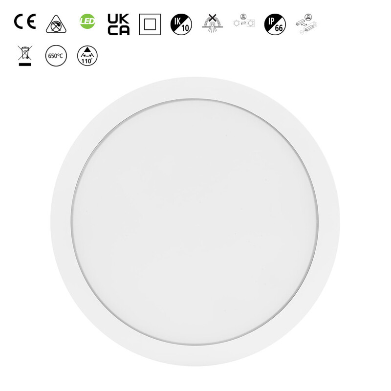 sylvania Seinä-/kattovalaisin novella ip66 300 1050-2800lm 3/4k va
