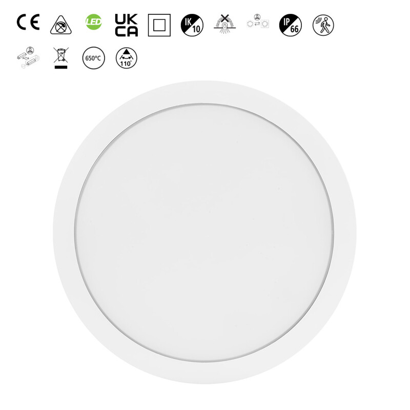 sylvania Sensorarmatur novella ip66 300 1050-2800lm 3/4k wh