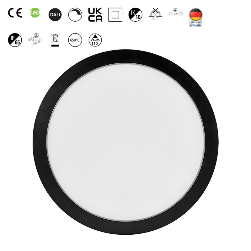 sylvania Wall/ceiling luminaire novella ip66 300 2575/2800lm 3/4k d bl