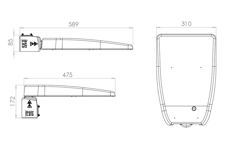 easy led Tievalaisin gavia m 48-135 sp-f 740clo