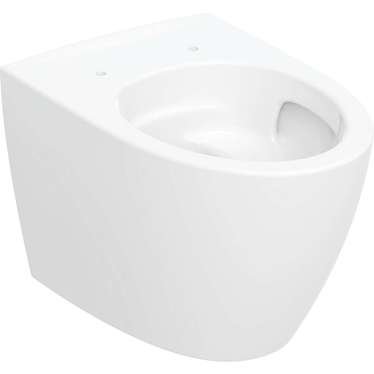 TOILET WALL-HUNG NO SEAT IDO GLOW ART 520mm TURBOFLUSH