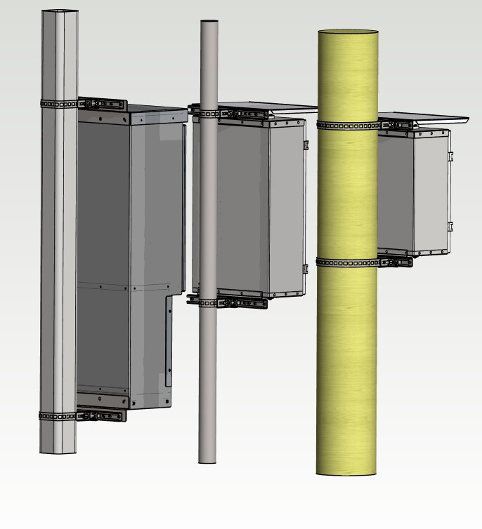 ELCENTRALTILLBEHÖR VOIMA VOHEK POLE FIXING