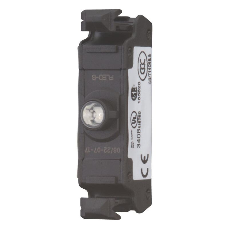 MERKKIVALOKALUSTE LED M22-FLED-B