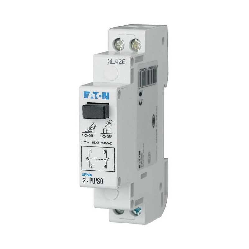 eaton Painonappi xpole z-pu/so 16a 1s + 1av