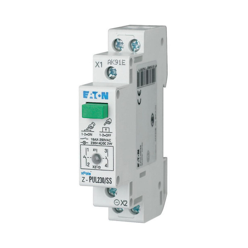 eaton Painonappi xpole z-pul230/ss 2s merkkiv.