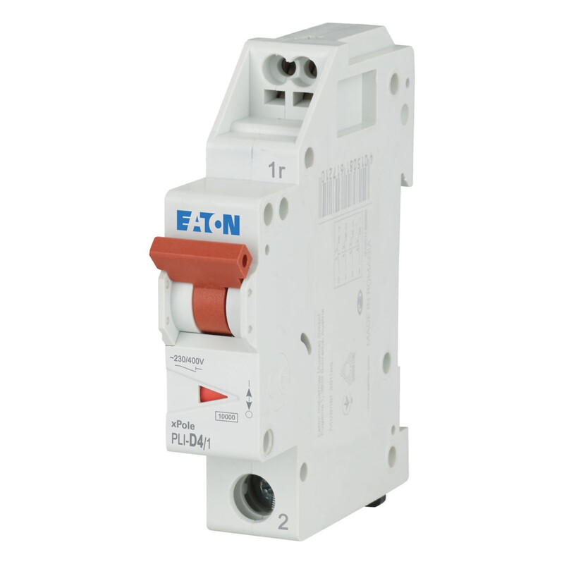eaton Dvärgbrytare pli-d4/1, 10ka 1-nap d 4a