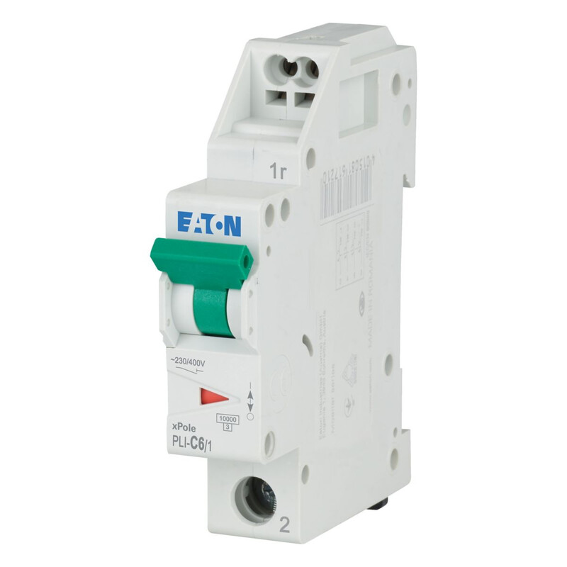 eaton Dvärgbrytare pli-c6/1, 10ka 1-nap c 6a