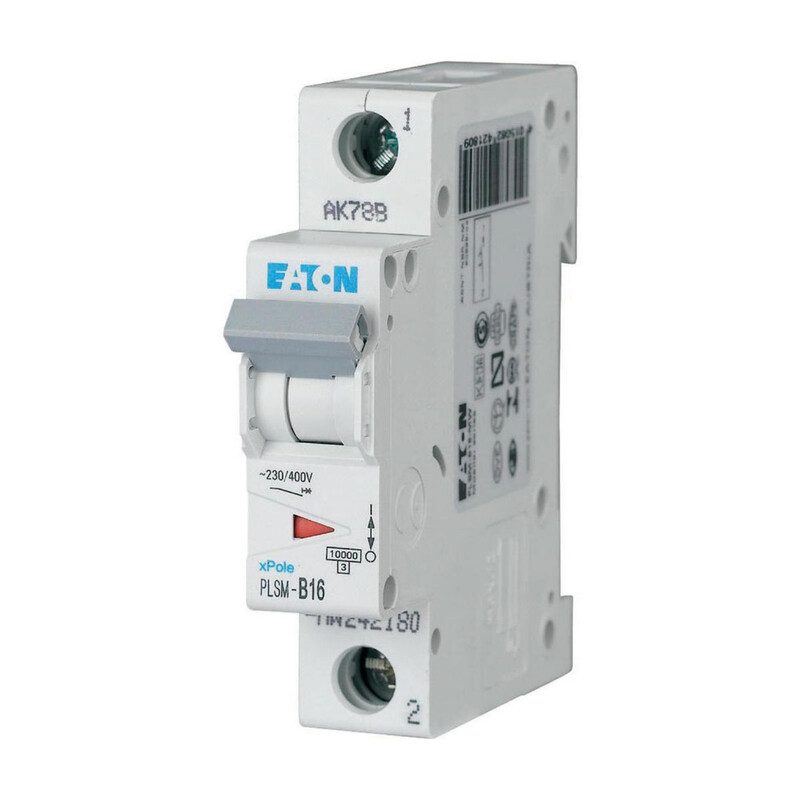 JOHDONSUOJAKATKAISIJA EATON PLSM-C16 10kA 1-NAP C 16A
