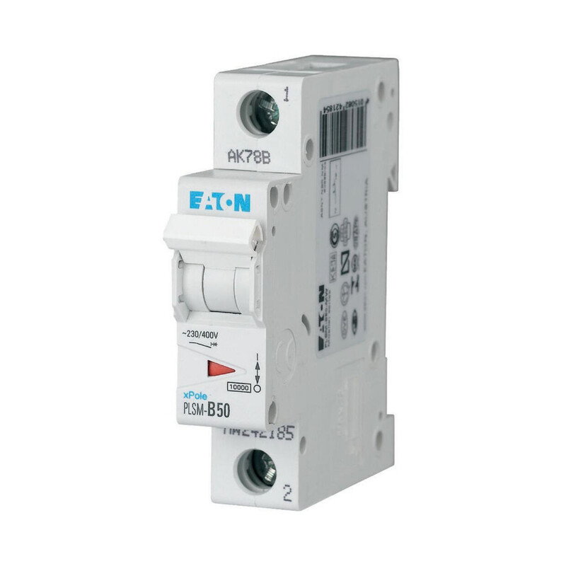 JOHDONSUOJAKATKAISIJA EATON PLSM-C50 10kA 1-NAP C 50A