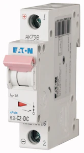 eaton Johdonsuojakatkaisija eaton pls6-c2-dc 6ka dc 1-nap c 2a