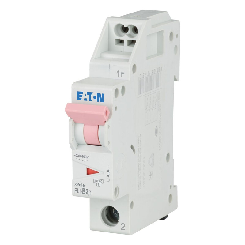 eaton Dvärgbrytare pli-b2/1, 10ka 1-nap b 2a