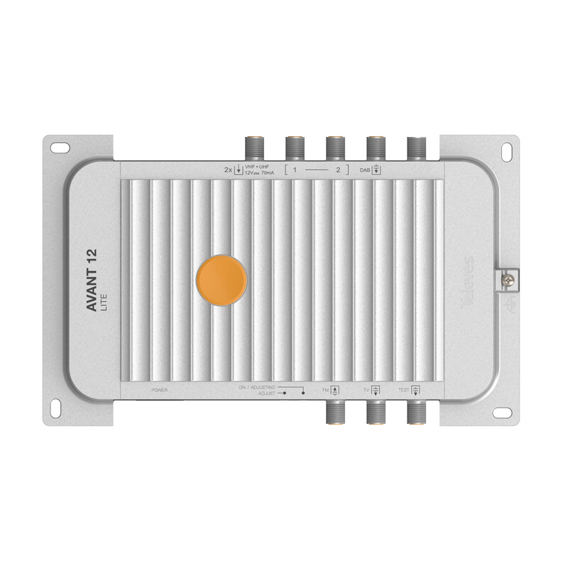 CENTRALFÖRSTÄRKARE AVANT12-LITE 2XUHF+VHF/DAB/FM