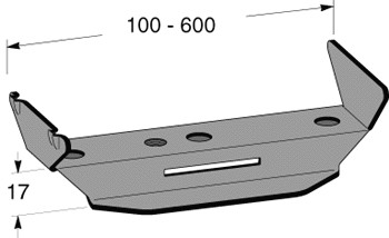 mp bolagen Bärok ränna 100 mm