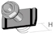 mp bolagen Springnut and bolt m10x35 mp-079z