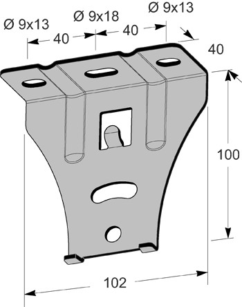 mp bolagen Takfäste pendelskena mp-904s  tl s